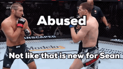 Men Fighting In Cage With Abused Not Like That GIF