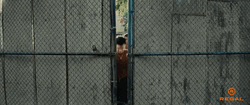 Men Gang Pushing Gate GIF