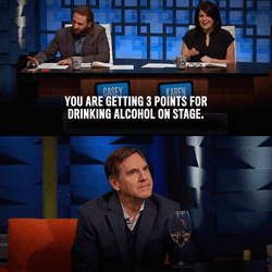 Men Getting Points Drinking Alcohol Thats Cold GIF