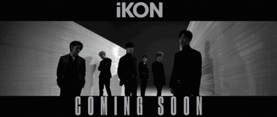 Men In Black And White Photo Ikon Coming Soon GIF