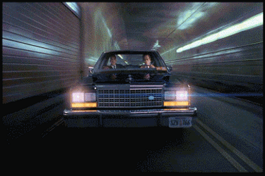 Men In Black Speeding Rocket Car GIF
