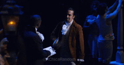 Men In Brown Suit Shaking Hands Chica Random GIF