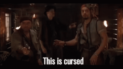 Men In Dark Room That Is Cursed GIF
