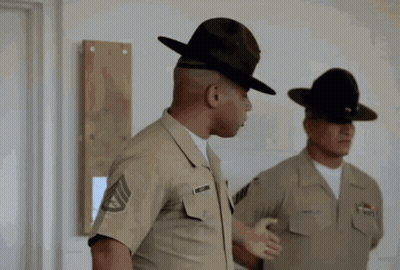 Men In Gym Saying Bootcamp GIF