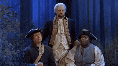 Men In Historical Costumes Nobody Knows GIF