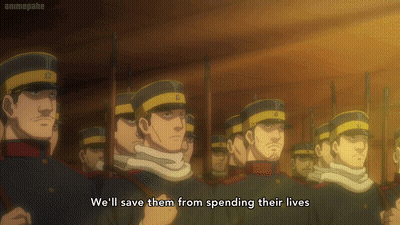 Men In Military Uniforms Saying We'll Save Them GIF