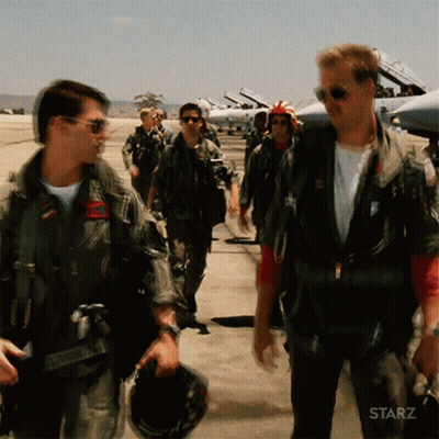Men In Military Uniforms Walking GIF