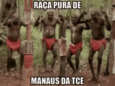 Men In Red Underwear Dancing In Woods Raça Pura De Manaus Da Tce GIF
