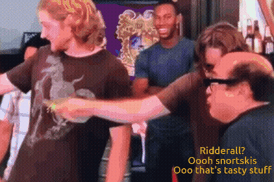 Men In Room One Says Ridderall Oooh Snortskis GIF