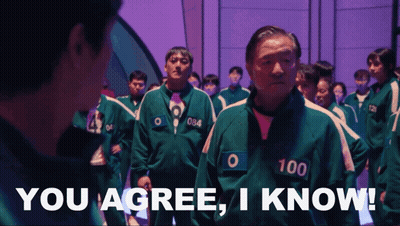 Men In Room With Number 100 Uniform GIF