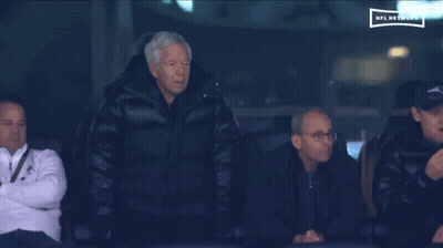 Men In Stadium Watching NFL Network GIF