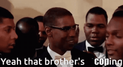 Men In Suits And Bow Ties Talking GIF
