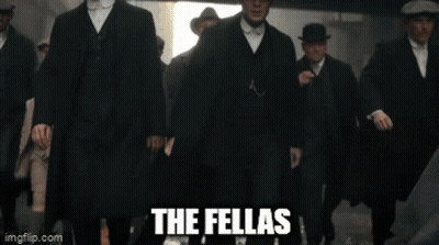 Men In Suits And Hats Walking The Fellas GIF