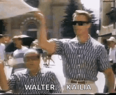 Men In Sunglasses And Striped Shirts GIF