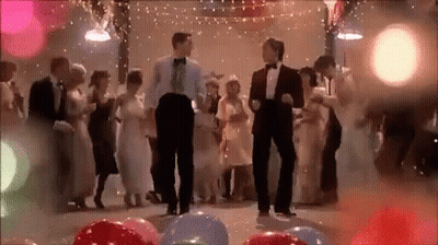 Men In Tuxedos Dancing GIF