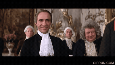 Men In Wigs Smiling In Front Of Gifrun.com Screen GIF