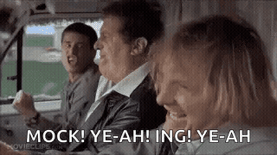 Men Laughing And Yelling In Car GIF