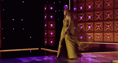 Men On Purple Carpet At Awards GIF