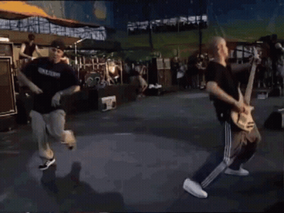 Men On Stage One In Boston Shirt GIF