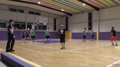 Men Playing Basketball Samsung Shirt GIF