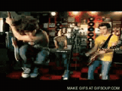 Men Playing Guitars Make Gifs At Gifsoup.com GIF