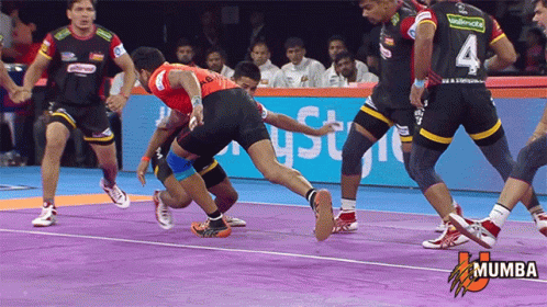 Men Playing Kabaddi Number 4 GIF
