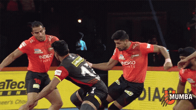 Men Playing Kabaddi Number 4 GIF