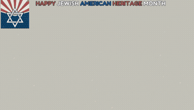 Men Posing For Happy Jewish American Heritage Month GIF