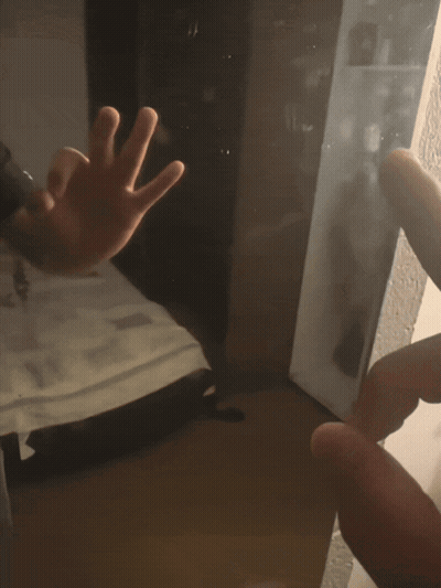 Men Posing One In Nitro Mask GIF