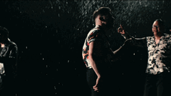 Men Rain Dance Music Video GIF