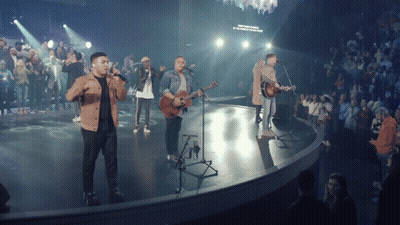 Men Singing And Playing Guitars GIF
