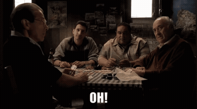 Men Sitting Around Table You Dont Talk To Me Like That GIF