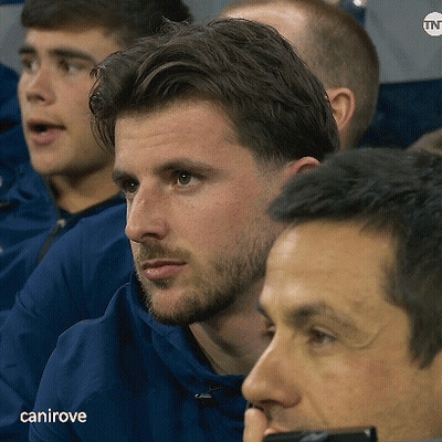 Men Sitting In Stadium With CANIROVE GIF