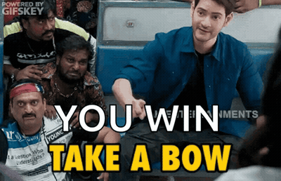 Men Sitting On Train You Win Take A Bow GIF