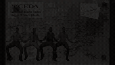 Men Standing In Front Of Map Saying CEDA GIF