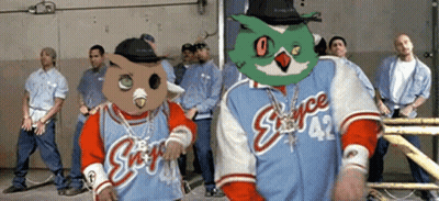 Men Standing In Room With Stance 42 Jersey GIF