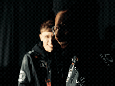 Men Standing Next To Each Other GIF