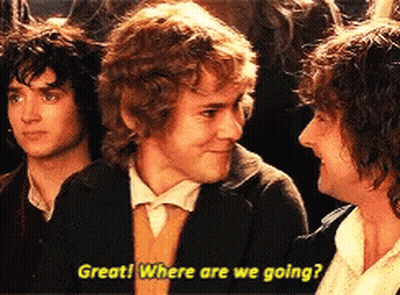 Men Talking Great Where Are We Going GIF