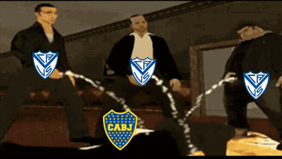 Men Urinating On Each Other With Cabj Logos On Pants GIF