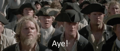 Men Wearing Hats Crowd Aye GIF