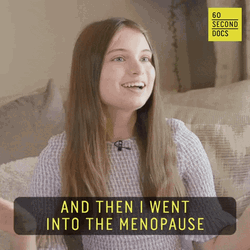 Menopause Teen Cancer GIF