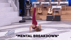 Mental Breakdown Yoga Time GIF