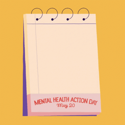 Mental Health Action Day Check List GIF