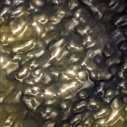 Mercury Liquid Metal 3D Bubbles GIF
