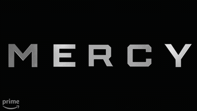 Mercy In White On Black Background GIF
