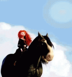 Merida Ride A Horse GIF