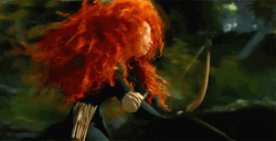 Merida Running With Arrow GIF