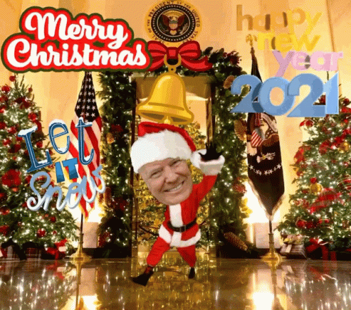 Merry Christmas And Happy New Year Santa Claus GIF