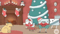Merry Christmas Animated Hallmark GIF