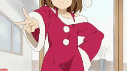 Merry Christmas Anime Fun Time GIF